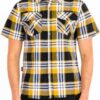 Men’s Checkered Two-Pocket Shirt – Regular Fit