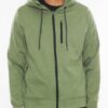Solid Heathered Zip-Up Jacket – Men’s Everyday Layer