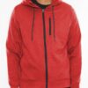 Solid Heathered Zip-Up Jacket – Men’s Everyday Layer