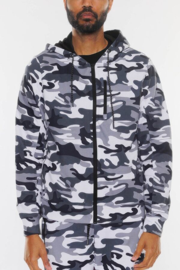 Solid Heathered Zip-Up Jacket – Men’s Everyday Layer