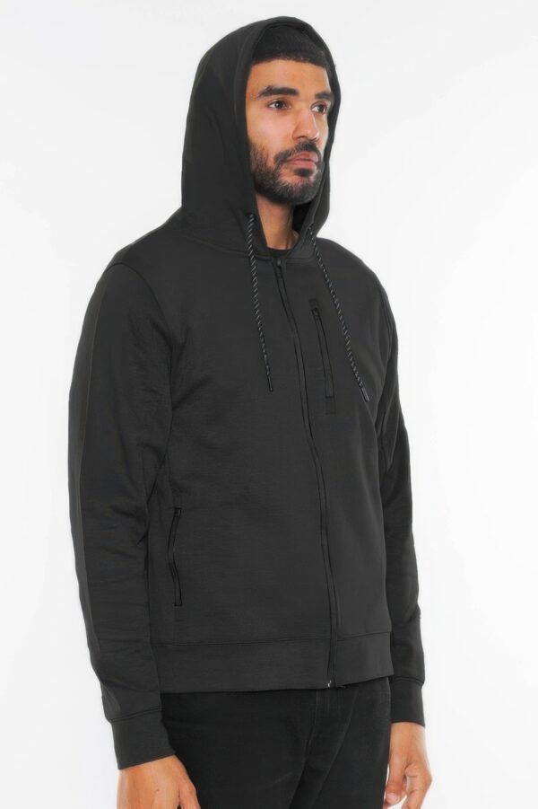 Solid Heathered Zip-Up Jacket – Men’s Everyday Layer