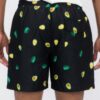Avocado Print Swim Shorts – Quick-Dry Polyester