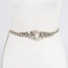 Chain Belt with Large-Link Center – Polished Alloy
