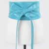 Tie Front Leather Belt – 5″ Wide Polyurethane