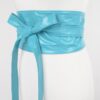 Tie Front Leather Belt – 5″ Wide Polyurethane