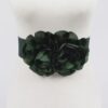 Floral Applique Belt – Sculptural Waist Accent
