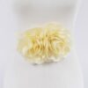 Floral Applique Belt – Sculptural Waist Accent