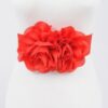 Floral Applique Belt – Sculptural Waist Accent