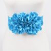 Floral Applique Belt – Sculptural Waist Accent