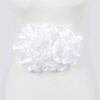 Floral Applique Belt – Sculptural Waist Accent