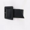 Faux Leather Plus-Size Waist Belt with Square Buckle