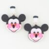 Mickey Mouse Silhouette Earrings – Polished Statement