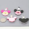 Mickey Mouse Silhouette Earrings – Polished Statement