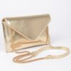 Metallic Small Envelope Clutch – Polyurethane Shimmer