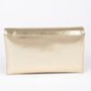 Metallic Small Envelope Clutch – Polyurethane Shimmer