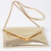 Metallic Small Envelope Clutch – Polyurethane Shimmer