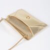 Metallic Small Envelope Clutch – Polyurethane Shimmer