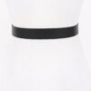 Metal Ribbon Buckle Belt with Bow Detail