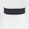 Rhinestone Bow Buckle Stretch Belt – Gold-Tone Bow