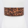 Leopard Big Buckle Belt – Oversized Square Buckle