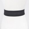 Plus-Size Rhinestone Buckle Elastic Waist Belt