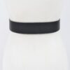 Hammered Heart Buckle Plus-Size Faux Leather Belt