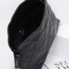 Quilted Faux-Leather Bucket Crossbody Bag