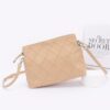 Quilted Faux-Leather Bucket Crossbody Bag