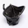 Enamel Frame Shoulder Bag – Patent-Look Polyurethane