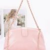 Enamel Frame Shoulder Bag – Patent-Look Polyurethane