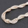 Rhinestone Necklace – Gold-Tone 23″ Chain