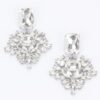 Rhinestone Party Earrings – Sparkling Drop Dangle