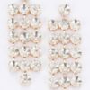 Rhinestone Drop Party Earrings – Cascading Sparkle