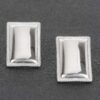 Gold Plated Metal Earrings – Minimalist Gold-Dipped Posts