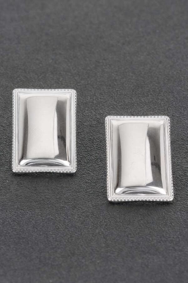 Gold Plated Metal Earrings – Minimalist Gold-Dipped Posts