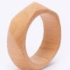 Geometric Wood Bracelet – Natural Wood Accent