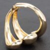Sculptural Metal Hinge Bracelet – High-Shine