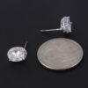 Oval Rhinestone Queen-Inspired Earrings