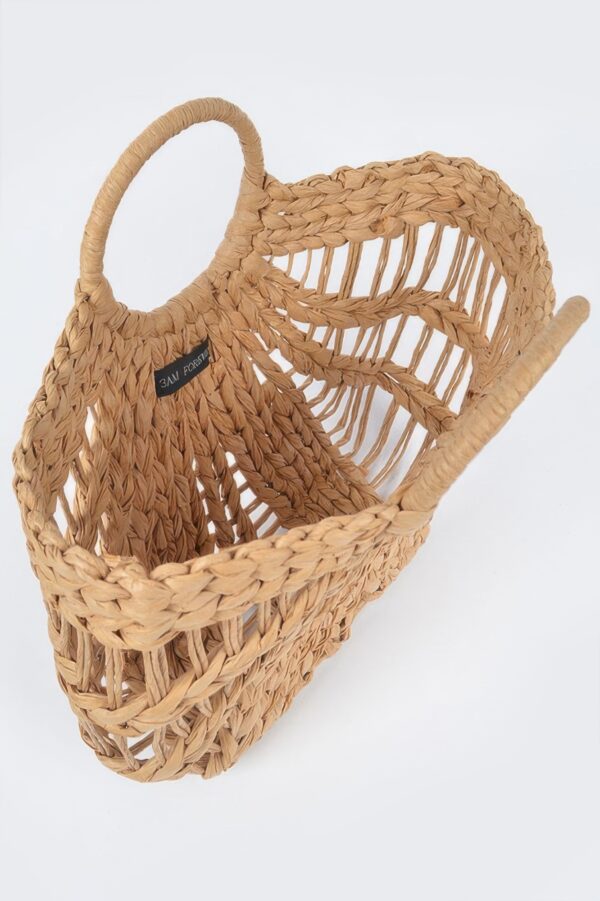 Handwoven Straw Beach Bag