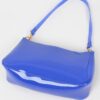 Glimmer Clear PVC Shoulder Bag with Gold Chain