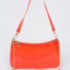 Glimmer Clear PVC Shoulder Bag with Gold Chain