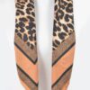 Leopard Print Bandana – Lightweight Square Scarf