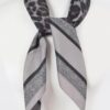 Leopard Print Bandana – Lightweight Square Scarf