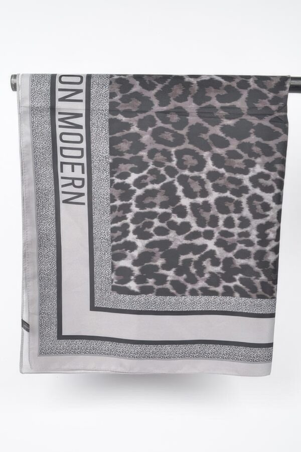 Leopard Print Bandana – Lightweight Square Scarf