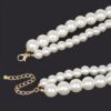 Double-Layer Faux Pearl Necklace – Classic White