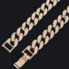 Hammered Silver-Tone Chain Necklace – 17″ Length