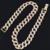 Hammered Silver-Tone Chain Necklace – 17″ Length