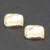 Gold Plated Rectangle Earrings with Sterling Posts
