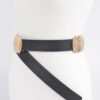 Western Belt with Turquoise Accents – Faux Leather