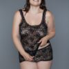 Melina Sheer Floral Lace Cami & Shorts Set